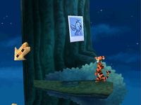 une photo d'Ã©cran de Winnie l Ourson - La chasse au miel de Tigrou sur Sony Playstation